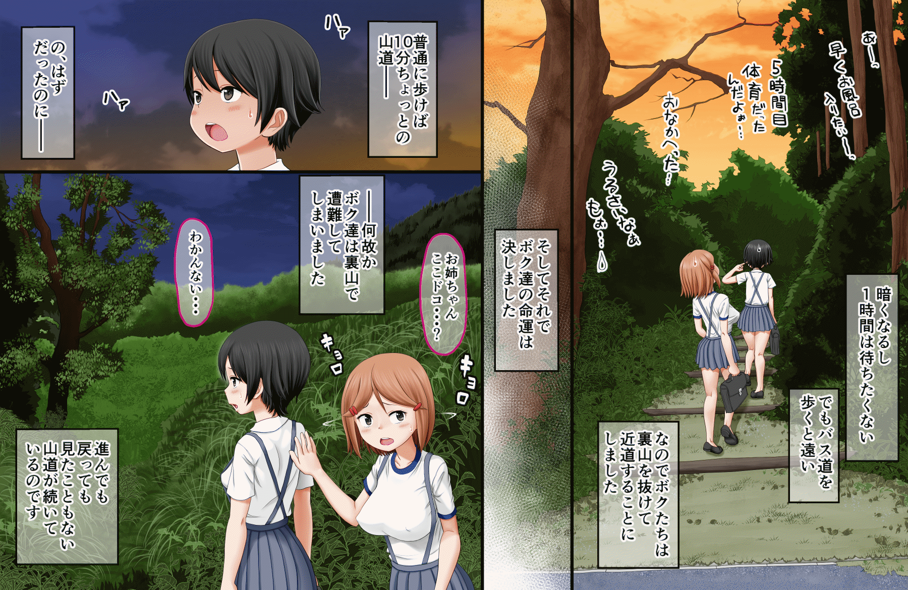 Ikai Yomeiri Kitan ~Gakkou Gaeri ni Mayoikonde Kaibutsu-tachi ni Iroiro Sarechatta Shimai no Hanashi~ page 9 full