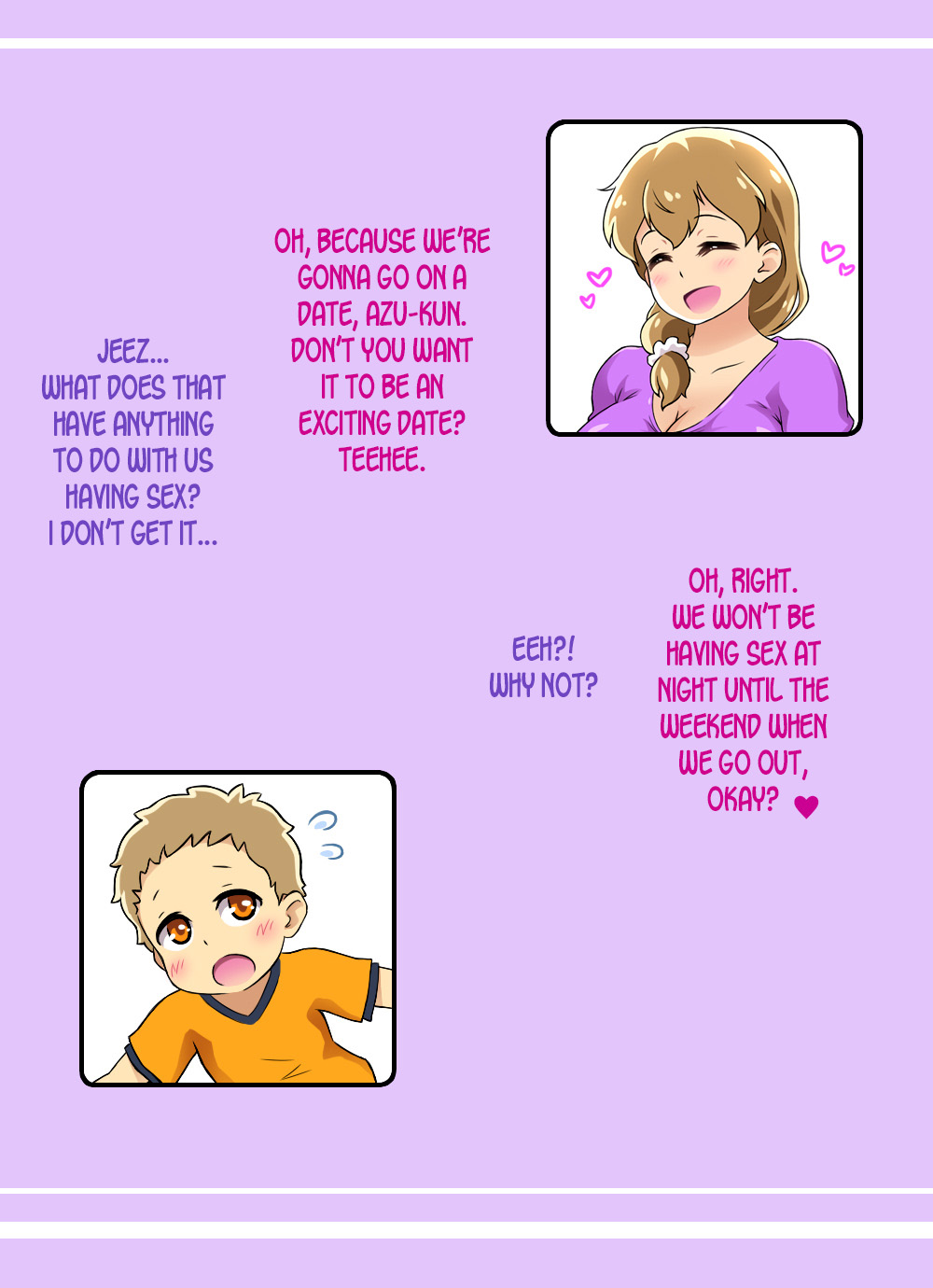 Boku to Mama no Ecchi na Okaimono Date page 5 full