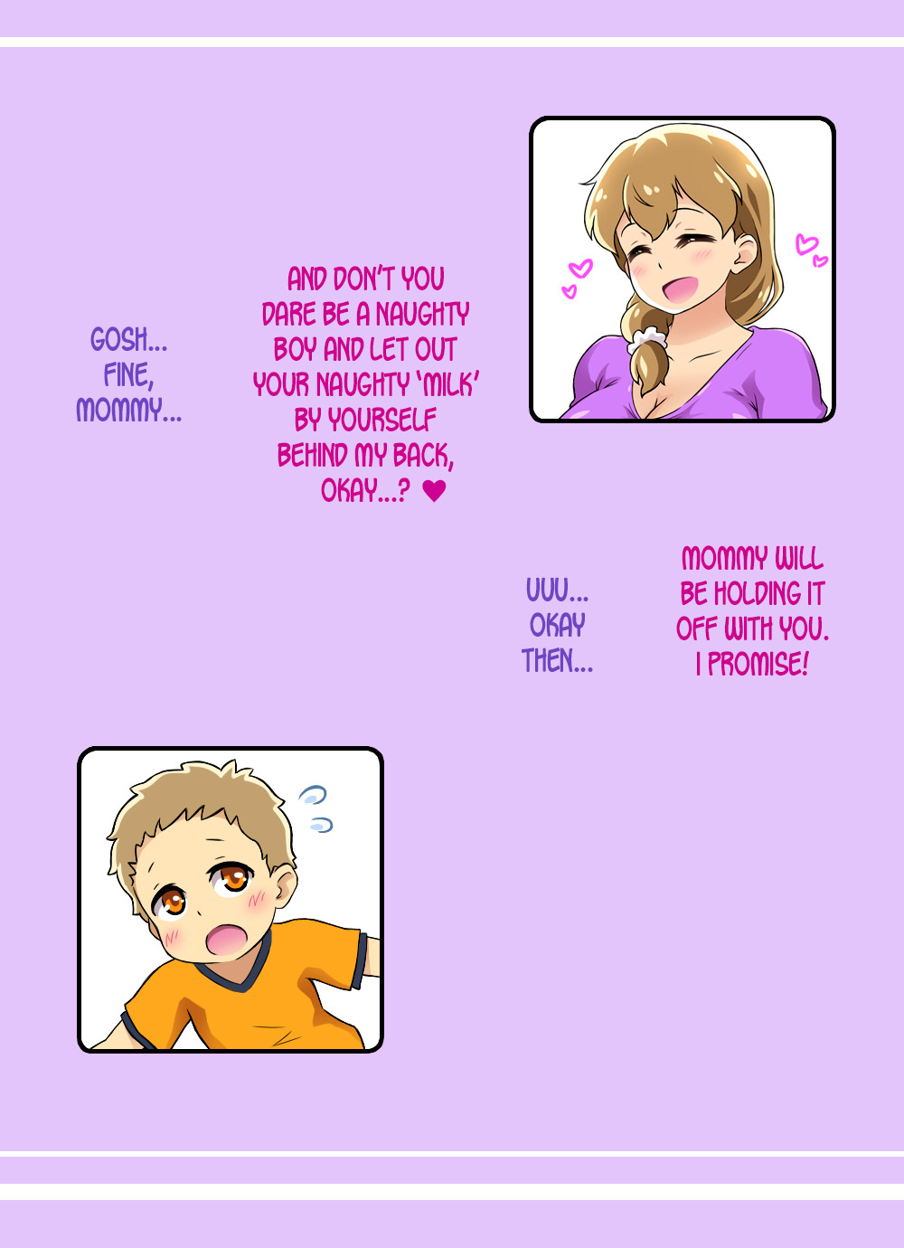 Boku to Mama no Ecchi na Okaimono Date page 6 full