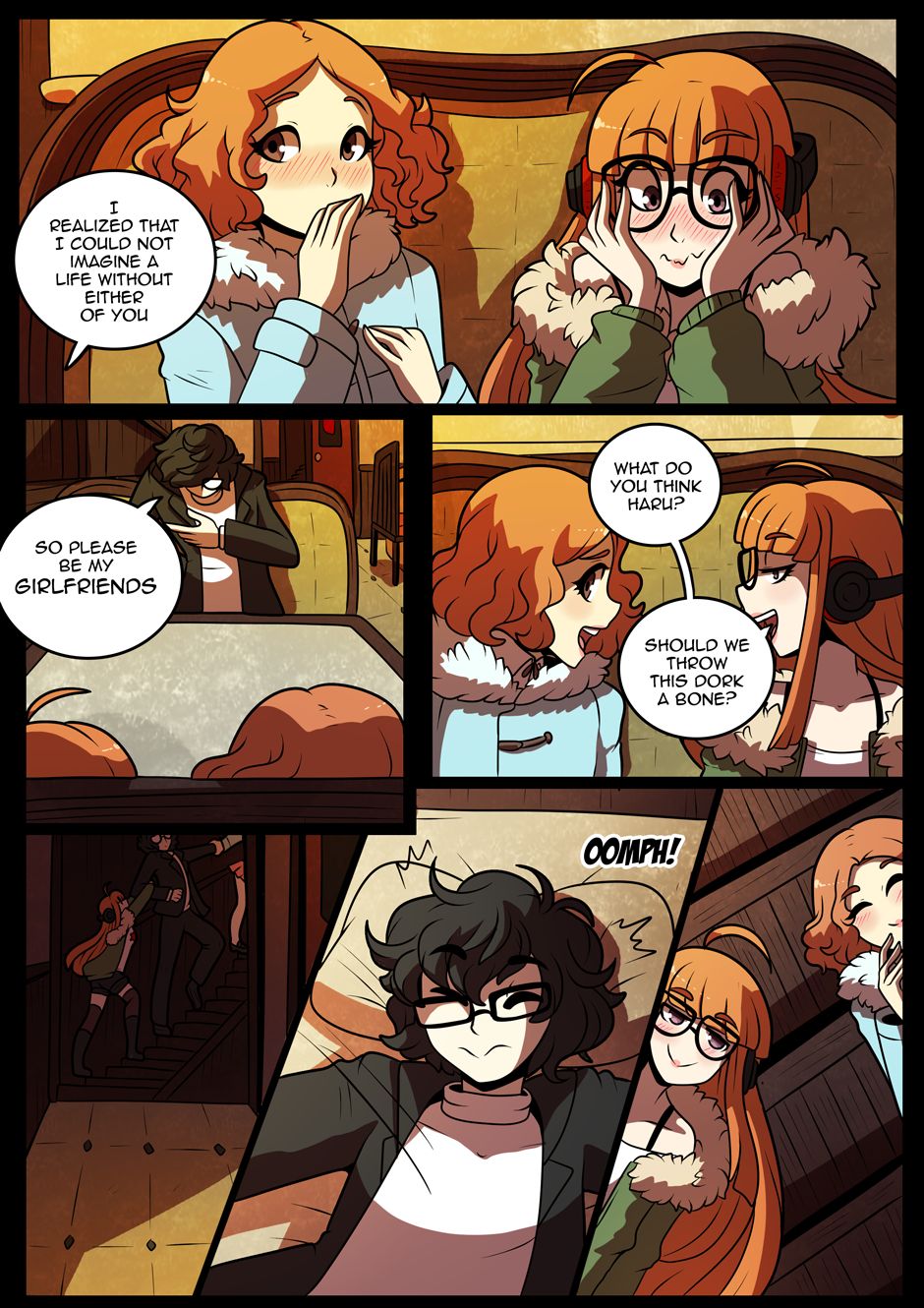 Joker/Futaba/Haru Comic page 3 full