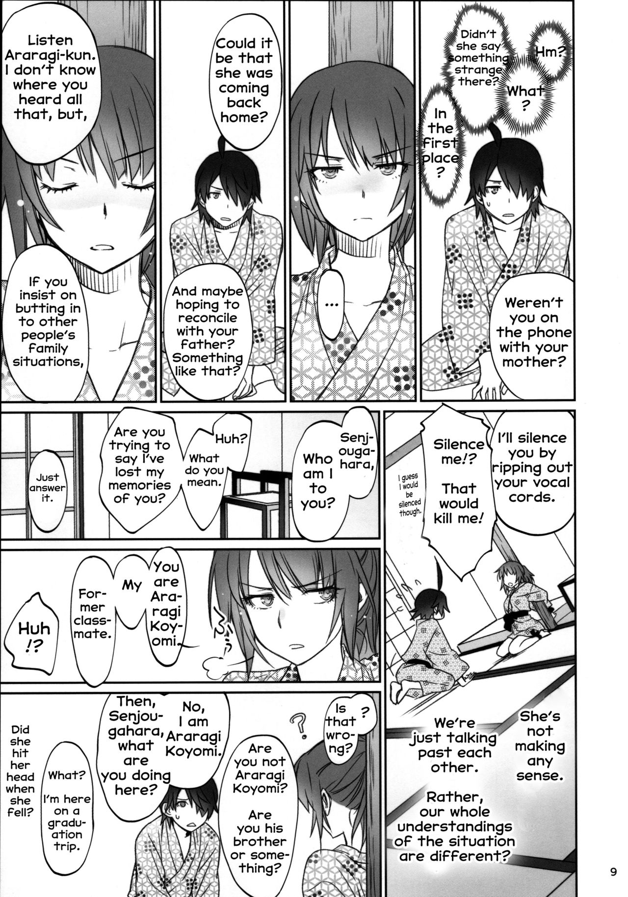 Hitagi Family Kouhen page 8 full