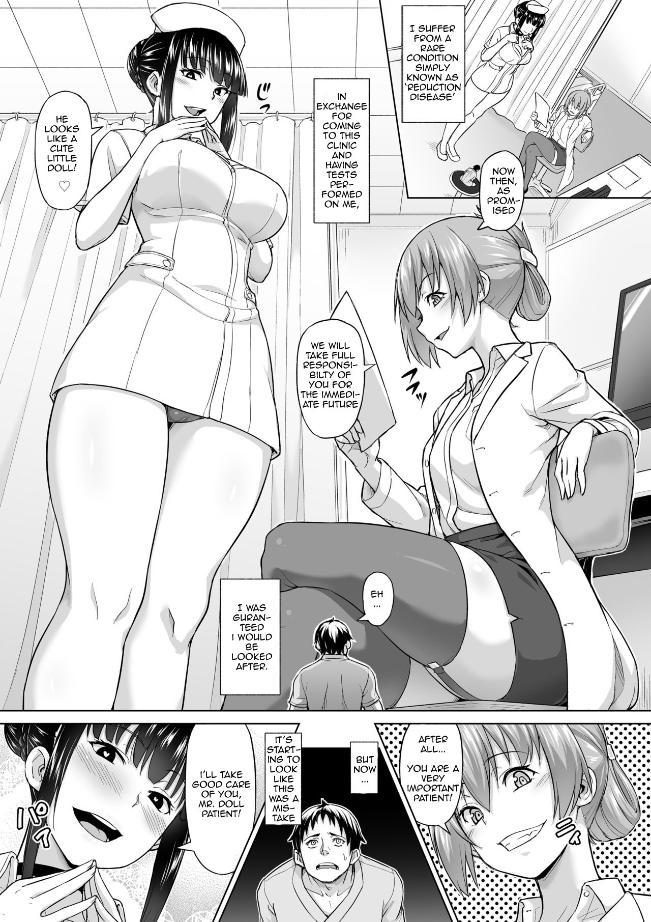 Shukushou Byoutou 24-ji | Shrinking Disease page 1 full