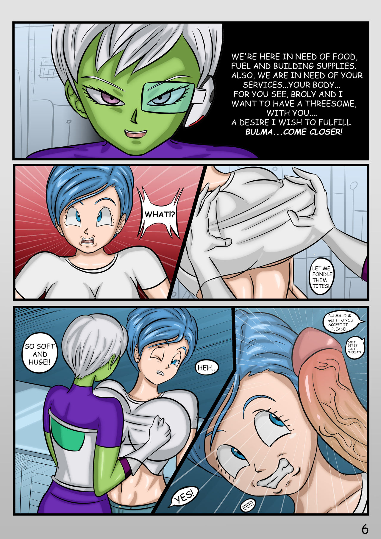 Cheelai's Desires page 7 full