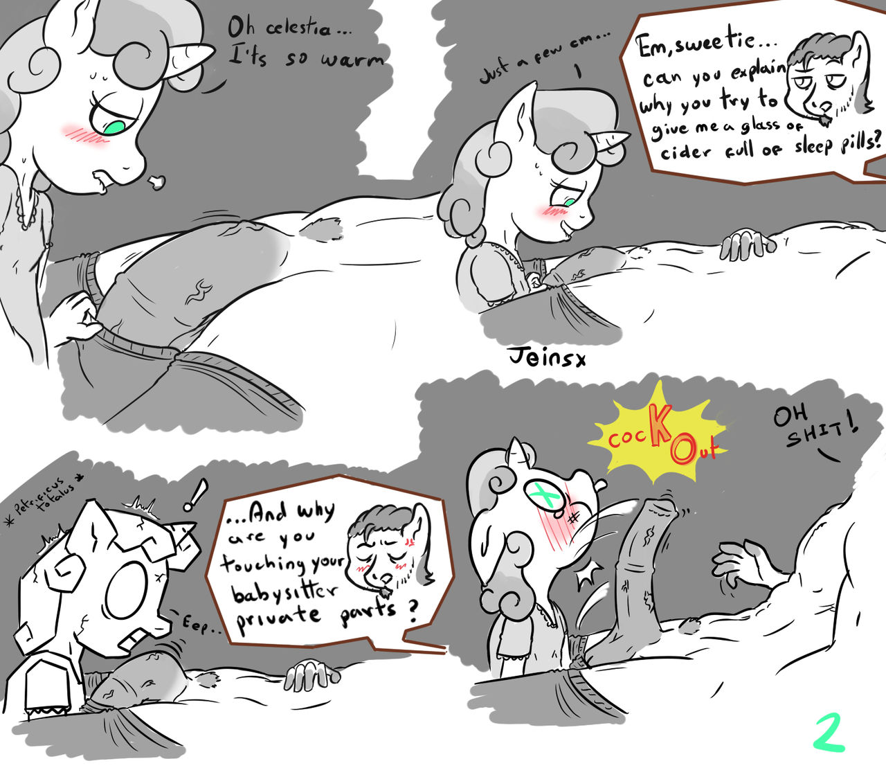 Equestrian Babysitter Adventure page 2 full