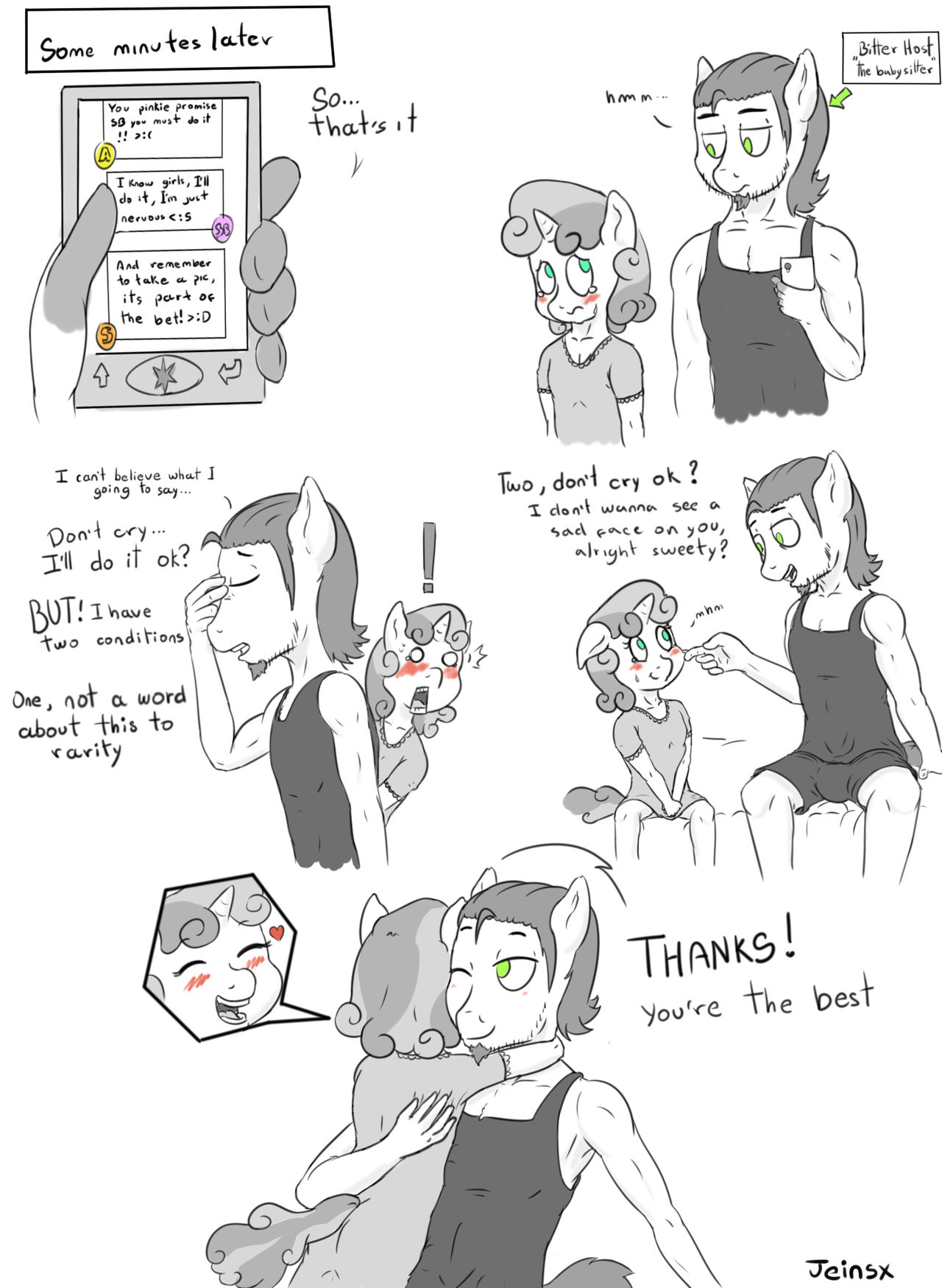 Equestrian Babysitter Adventure page 3 full
