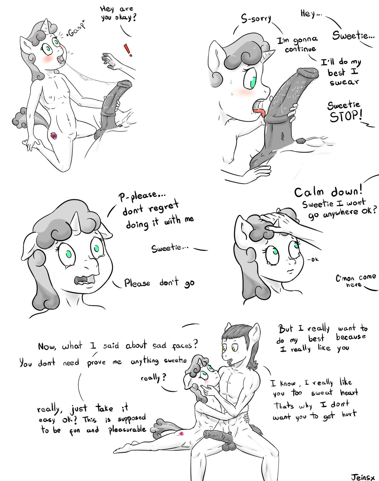 Equestrian Babysitter Adventure page 6 full