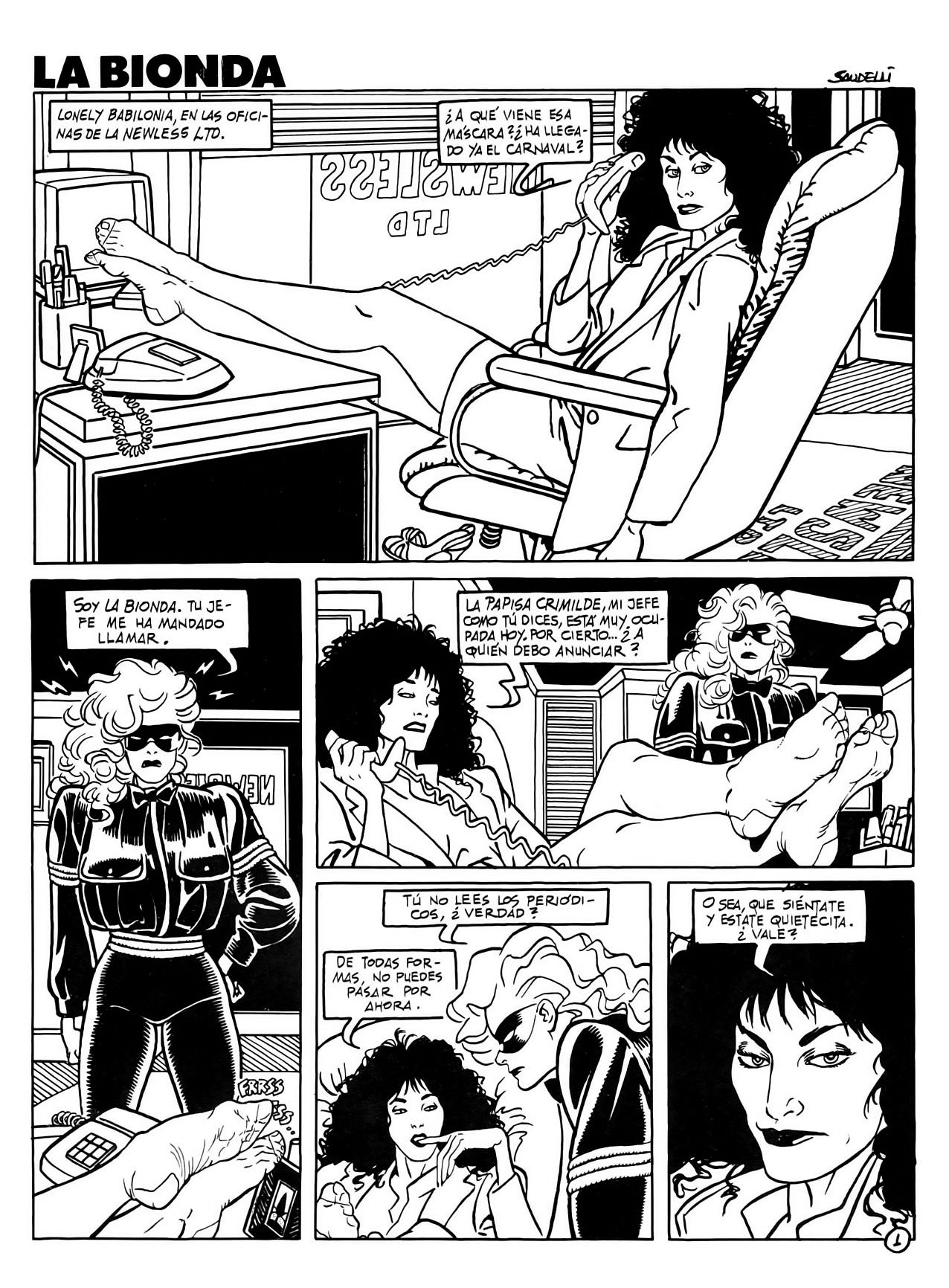 La Bionda - Bondage Palace 1 page 2 full