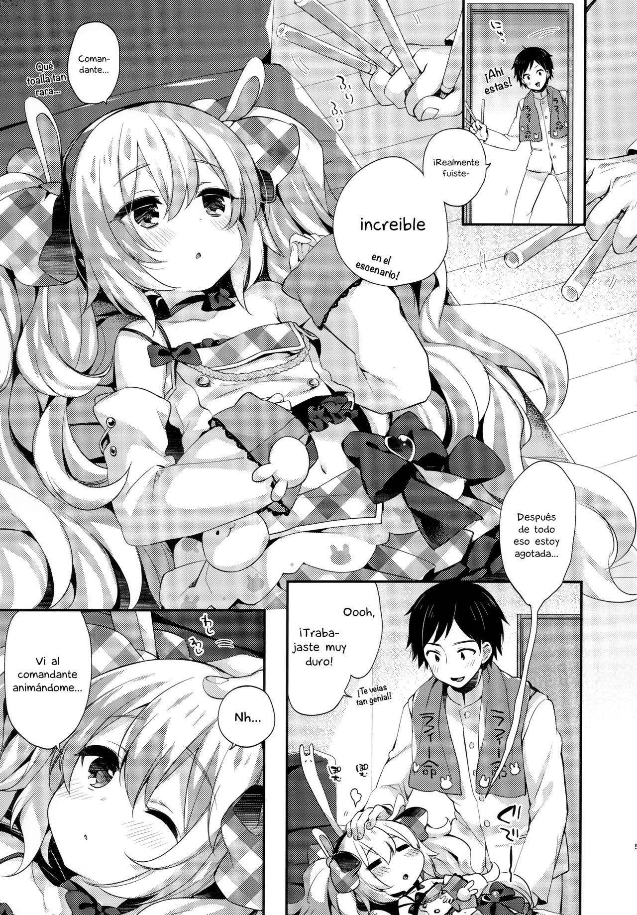 Ganbaru Laffey wa Gohoubi ga Hoshiin da yo | Dandole a Laffey la Recompensa que Merece page 4 full