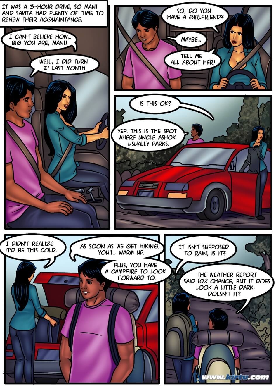 Savita bhabhi: Camping in the cold page 8 full
