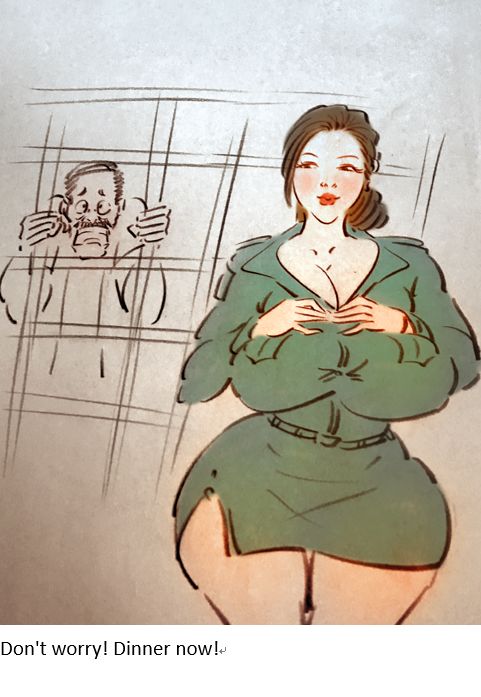 【哺乳期的女监狱长官】【Lactating female warden】 page 2 full