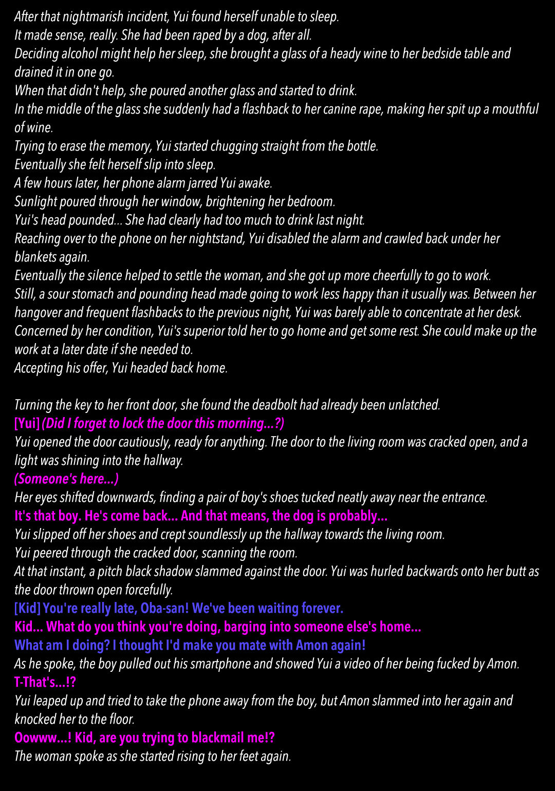 Mesu no Honkai | A Bitch's Pure Corruption page 10 full