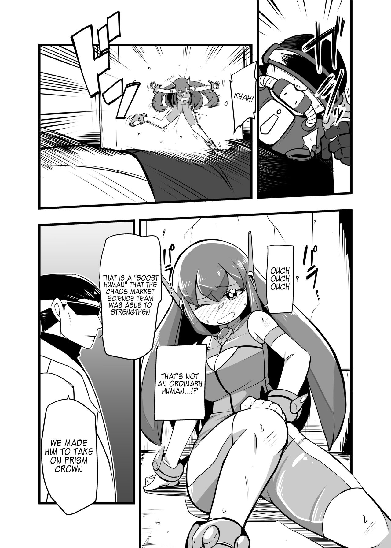 Aku no Soshiki ni Haiboku Shite Ryoujoku Sareru Henshin Heroine Prism Crown page 7 full