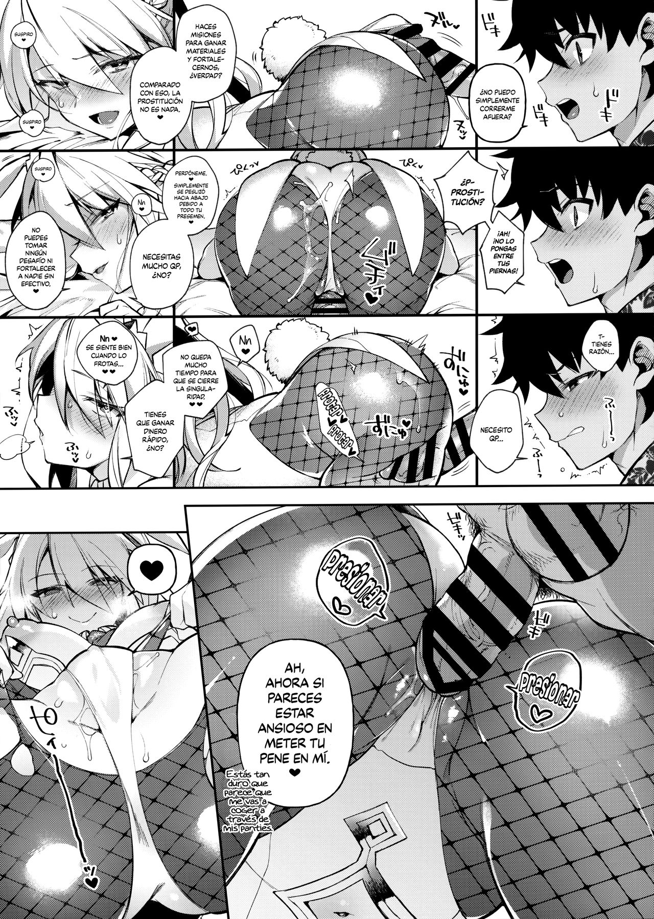 QP ga Nakereba Semen o Daseba Yoi no desu  | Si no tienes ningún QP, ¡Simplemente dispara tu semen! page 10 full