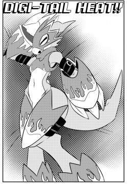 [White Crest] Digi-tail Heat!! (Digimon)