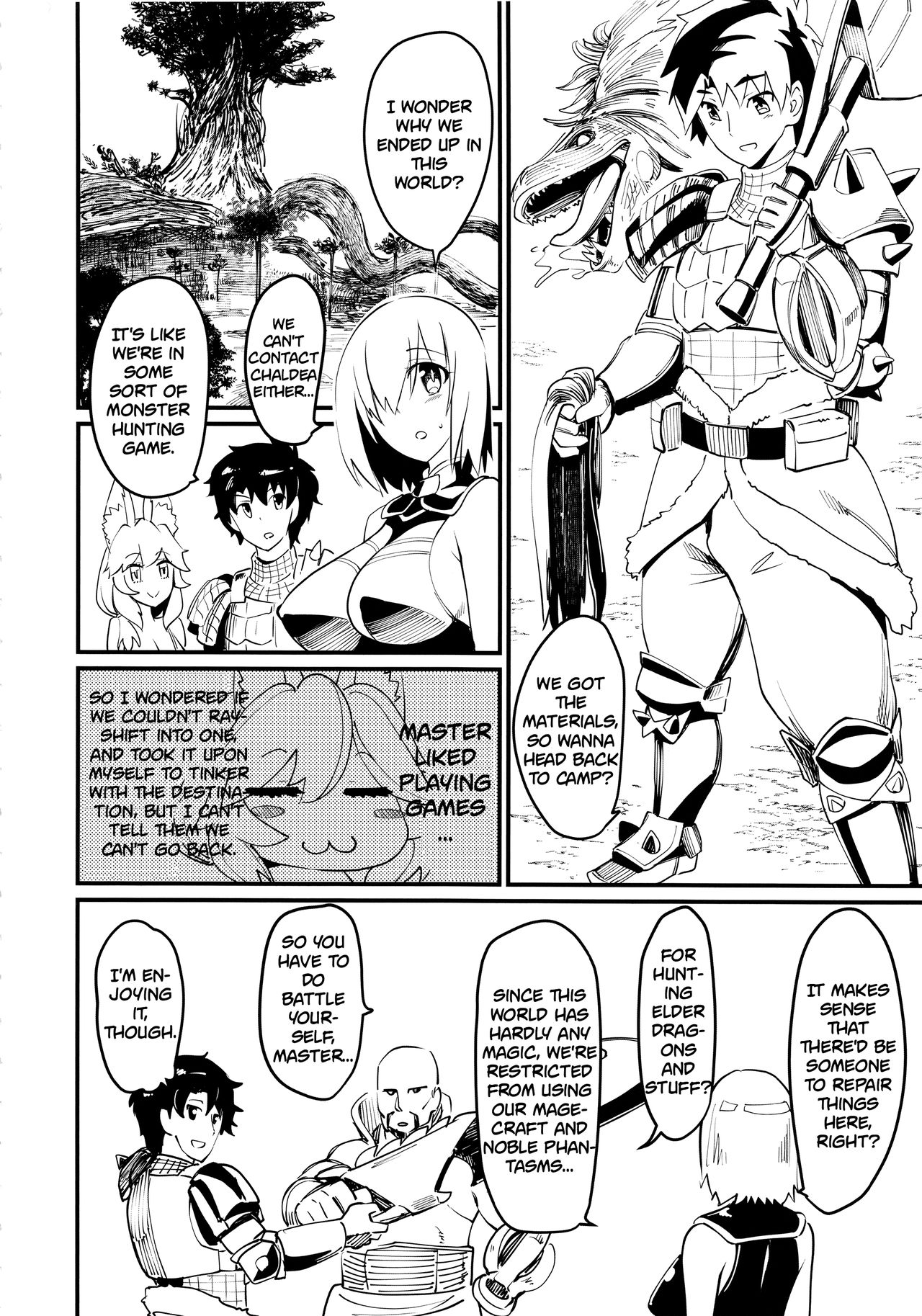 Mash to Tamamo to Master to Kari   =White Symphony= page 3 full