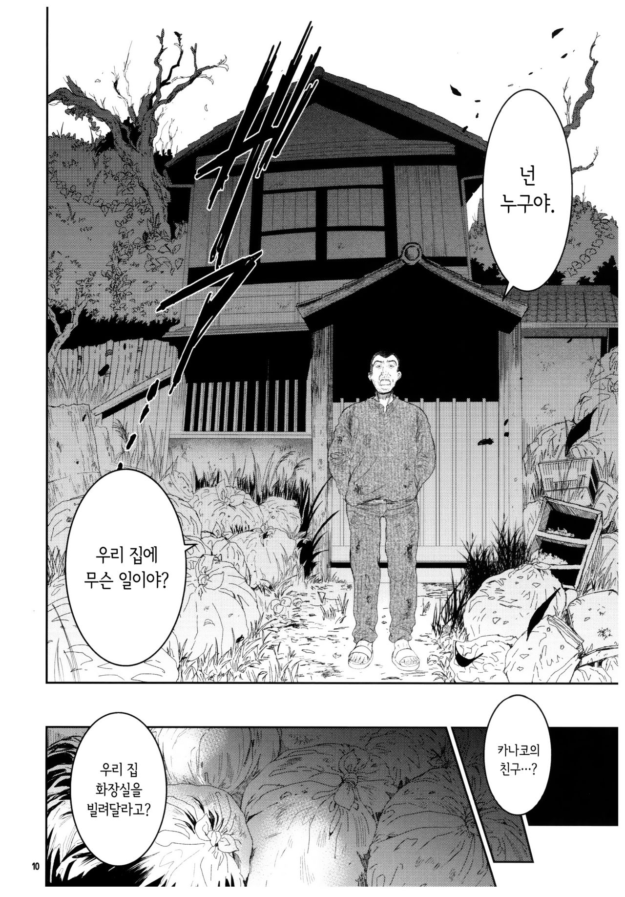 Kurai Ie 2 Daisuki na Sensei no Tame ni Itta Ie ni wa, Bukimi na Oji-san ga Sunde imashita. | 어두운 집 2 page 9 full
