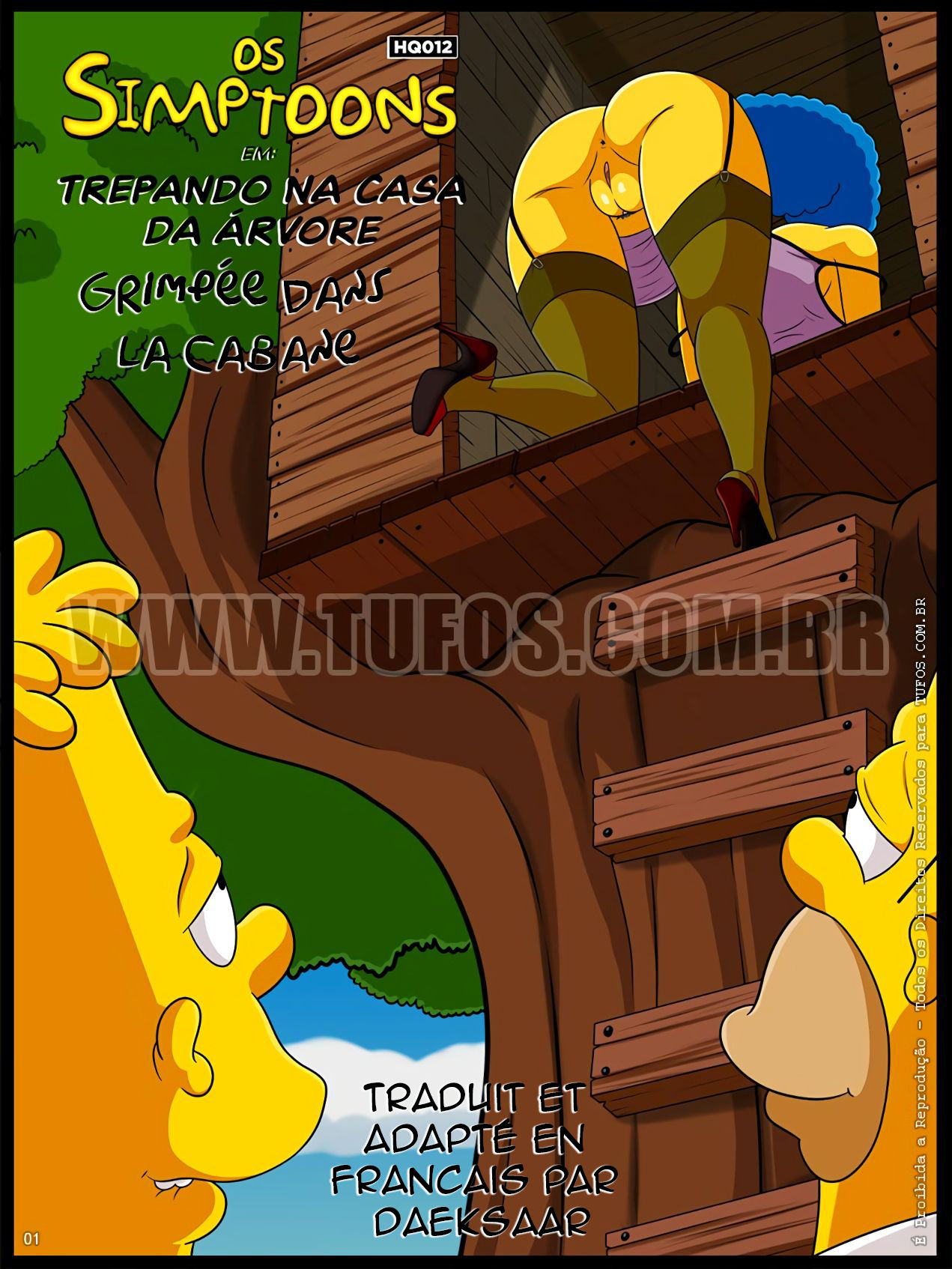 The Simpsons 12 - Grimpée dans la cabane - page 1 full