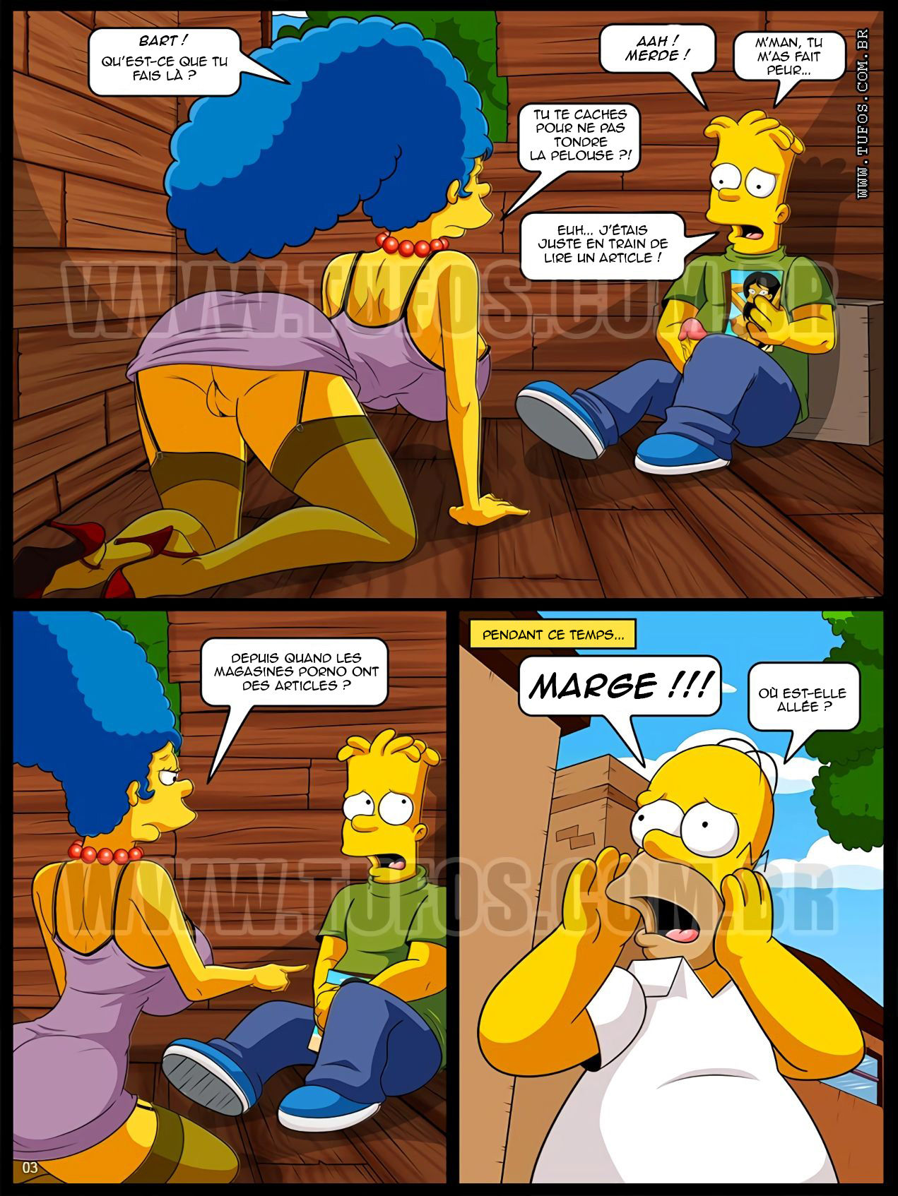 The Simpsons 12 - Grimpée dans la cabane - page 3 full