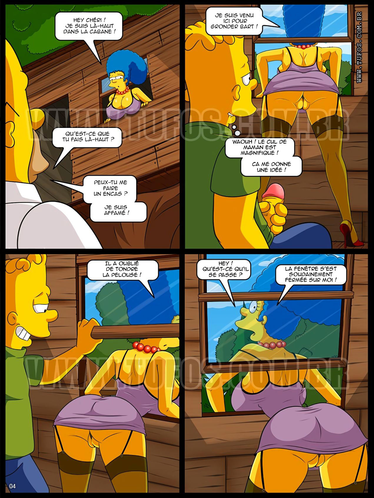 The Simpsons 12 - Grimpée dans la cabane - page 4 full