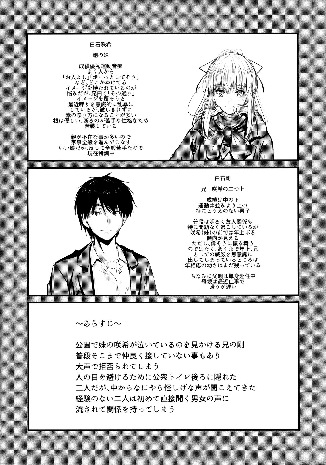 Ore to Imouto no Naishogoto 2 page 3 full
