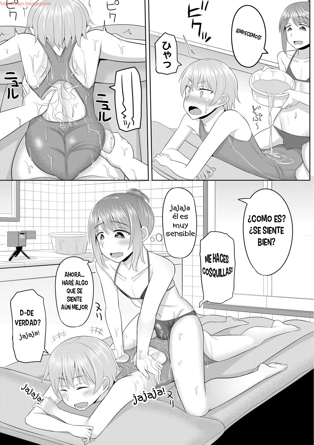 Cosplay Otokonoko-tachi ~ Ushiro no Ana ni Iretai Kankei Ch. 2 Senpai to Ofuroba Nurunuru Ecchi page 5 full