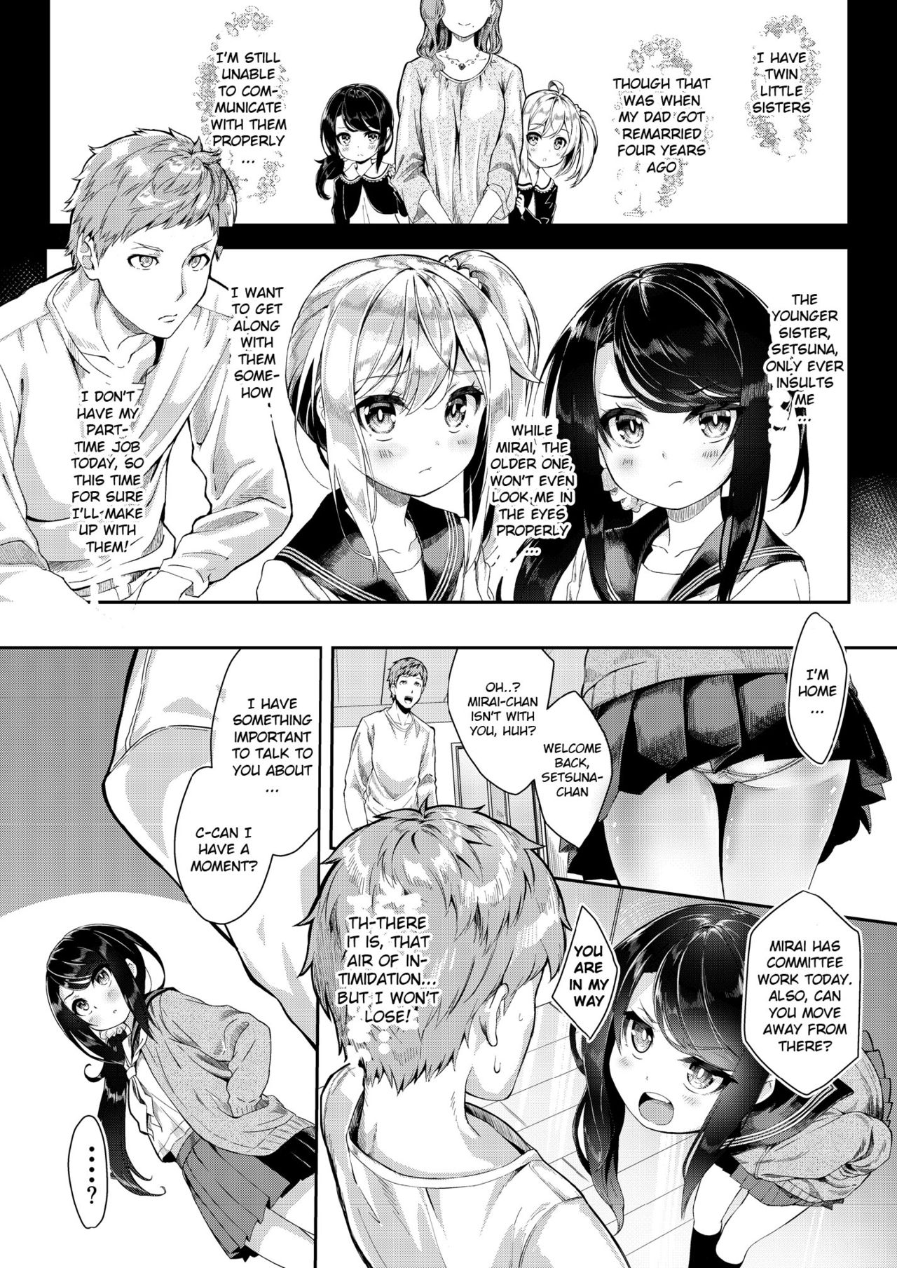 Sister Breeding - Gimai Tsukimiya Setsuna Oshioki Ecchi Hen | Sister Breeding - Punishment Sex Edition with Step-sister Tsukimiya Setsuna page 3 full