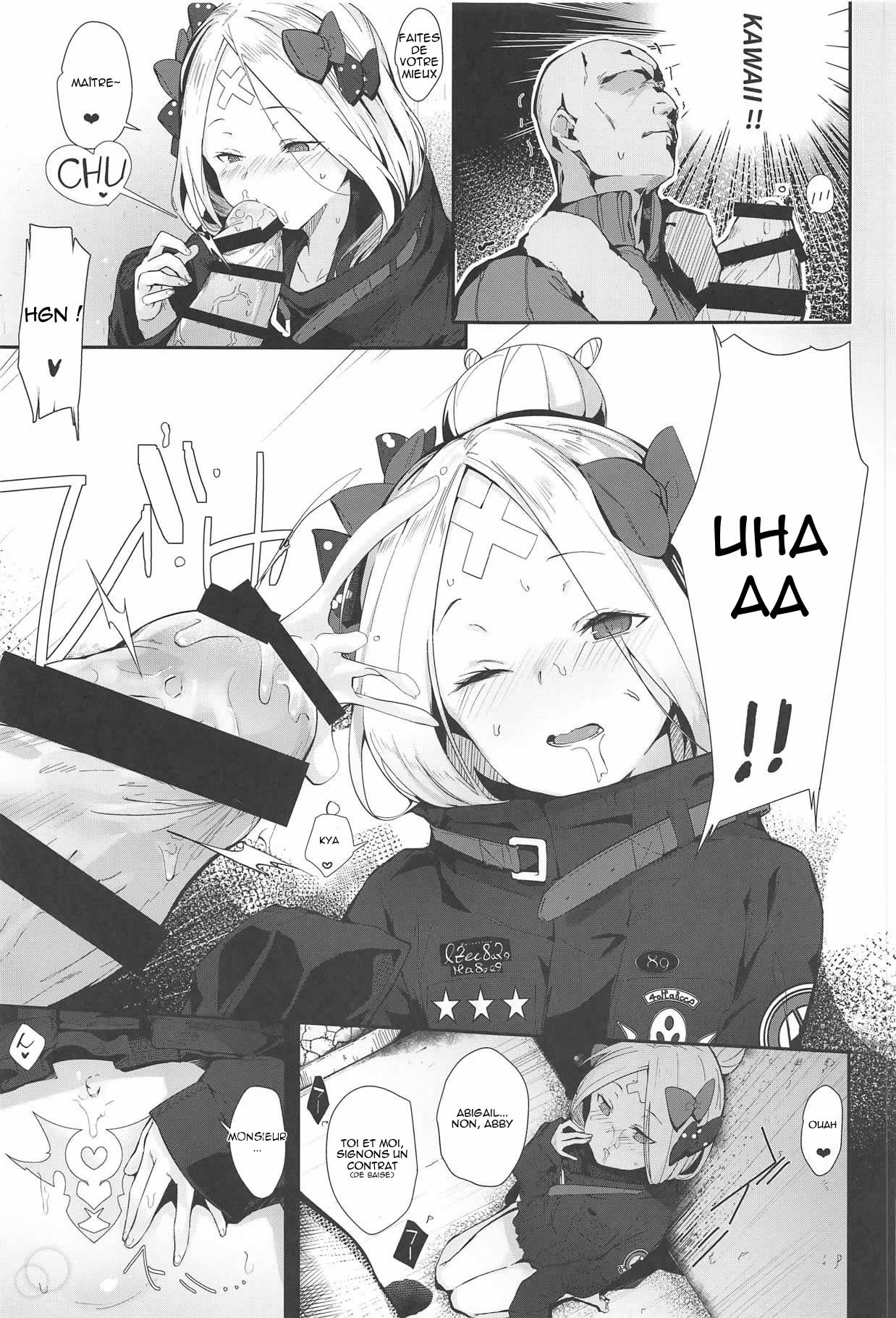 Hagure Servant Abby-chan wa Warui Ko | Abby la Vagabonde est une Mauvaise Fille page 4 full
