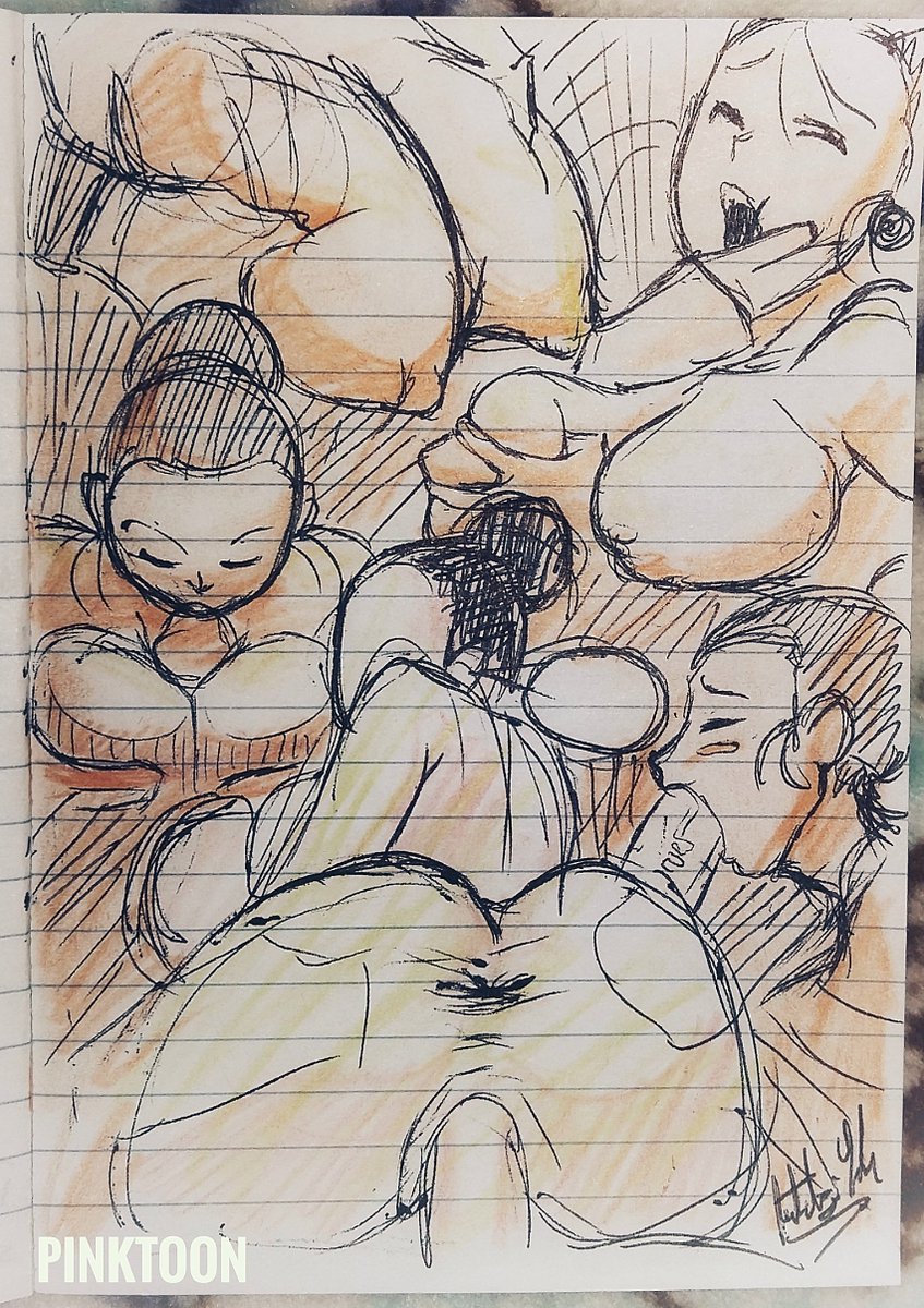 Dragon Ball Delicious Sketches page 9 full
