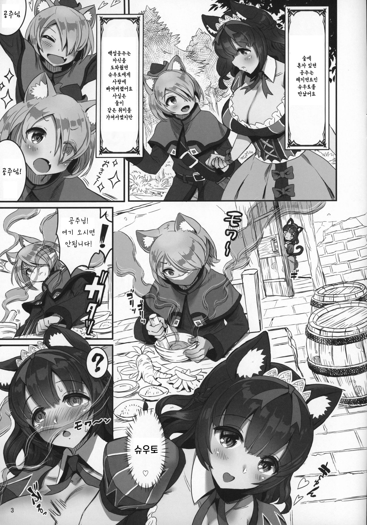 Kemomimi Douwashuu Shirayukihime-chan page 3 full