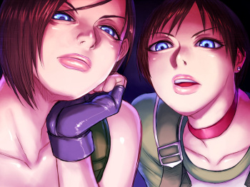Jill Valentine &amp; Rebecca Chambers - chatroulette cover