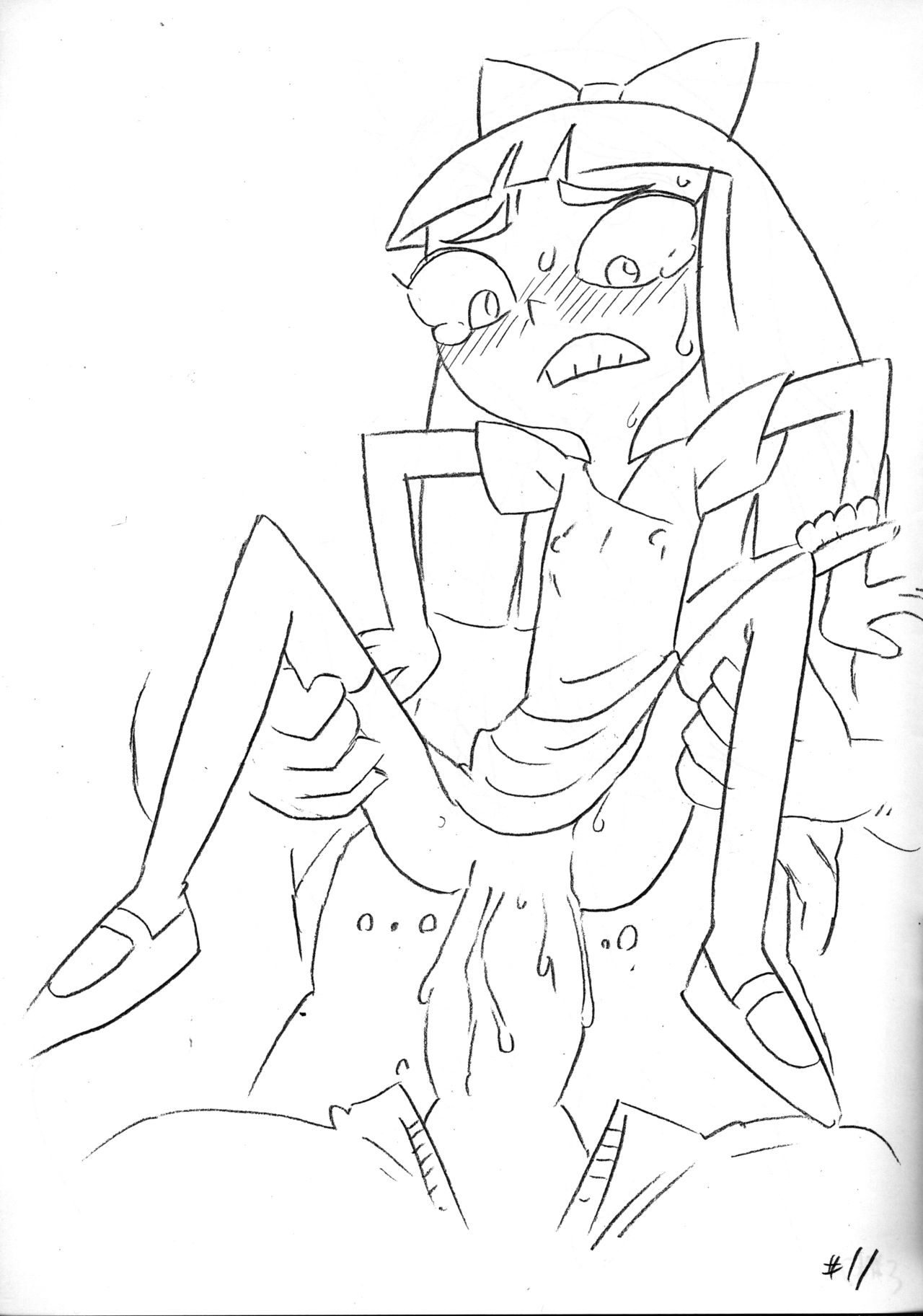 Psychosomatic Counterfeit Ex: Stacy in Early Age page 10 full