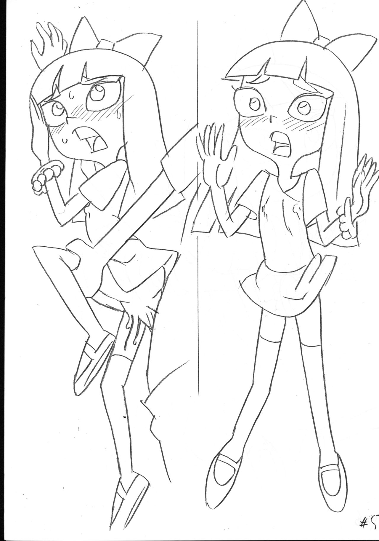 Psychosomatic Counterfeit Ex: Stacy in Early Age page 4 full