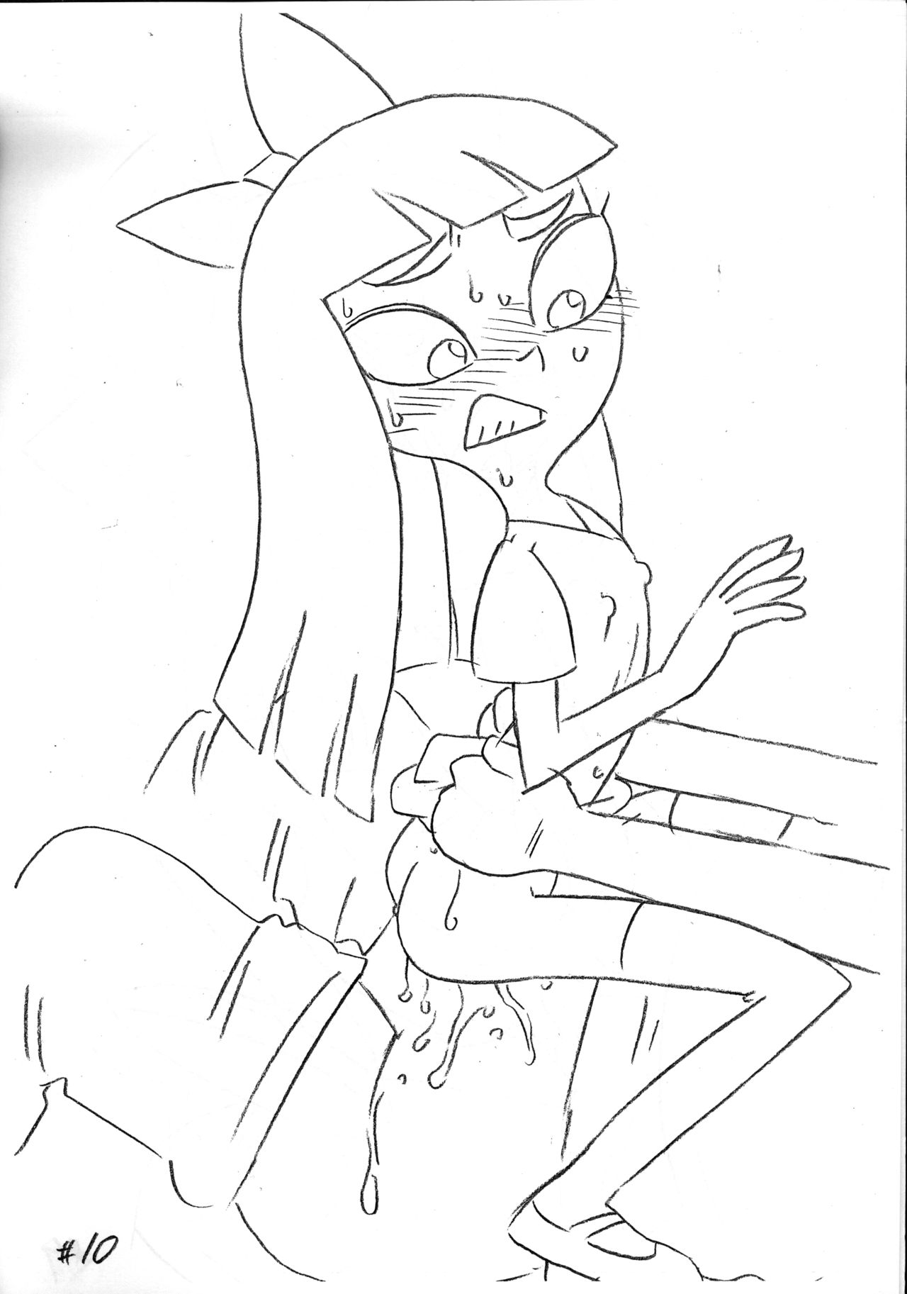 Psychosomatic Counterfeit Ex: Stacy in Early Age page 9 full