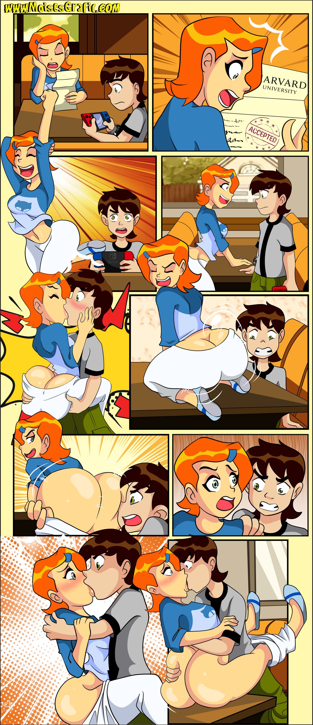 Ben is a little excited page 7 full