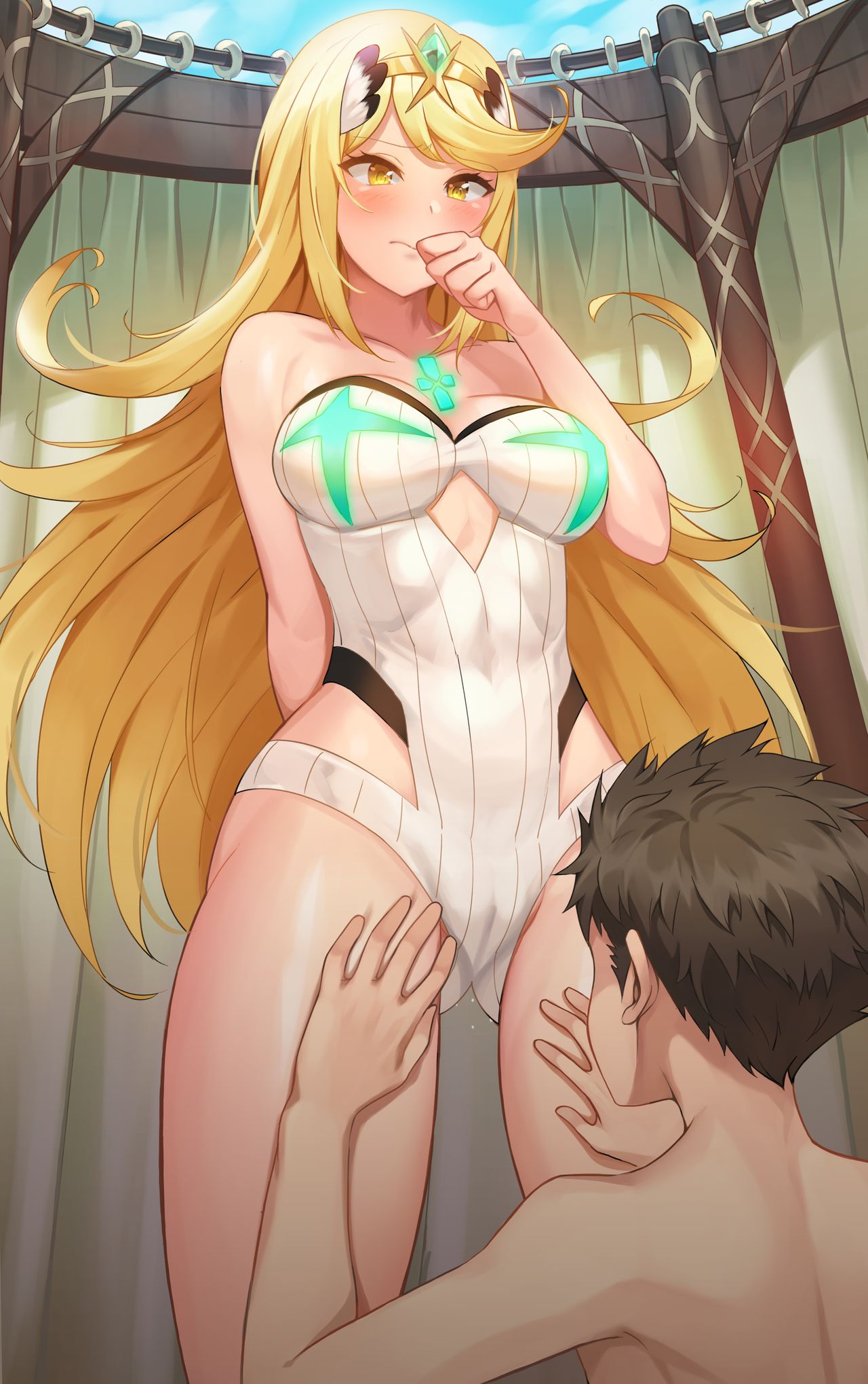 Mythra x Rex page 1 full