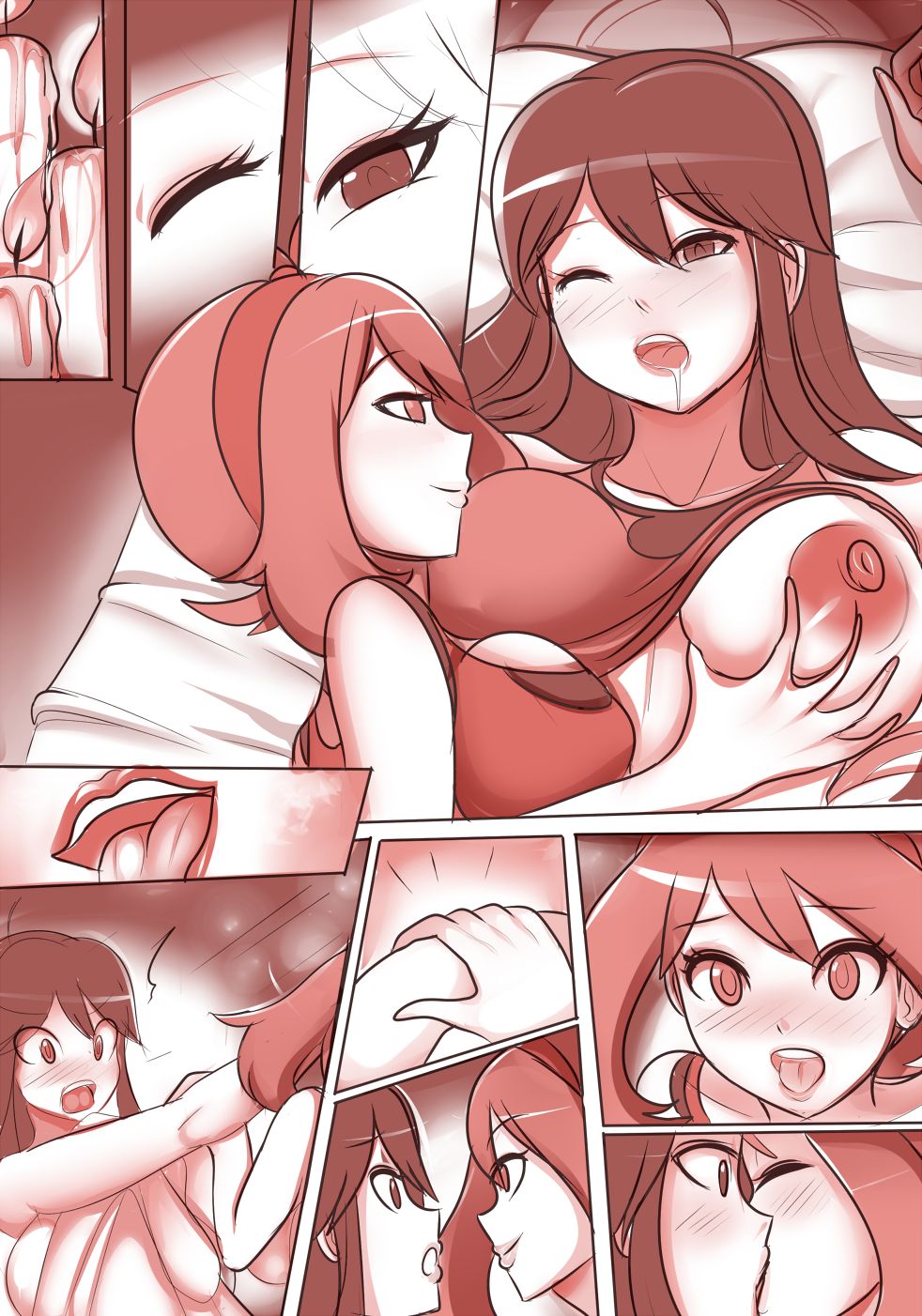 Amidst the Candlelit Dark Room page 1 full