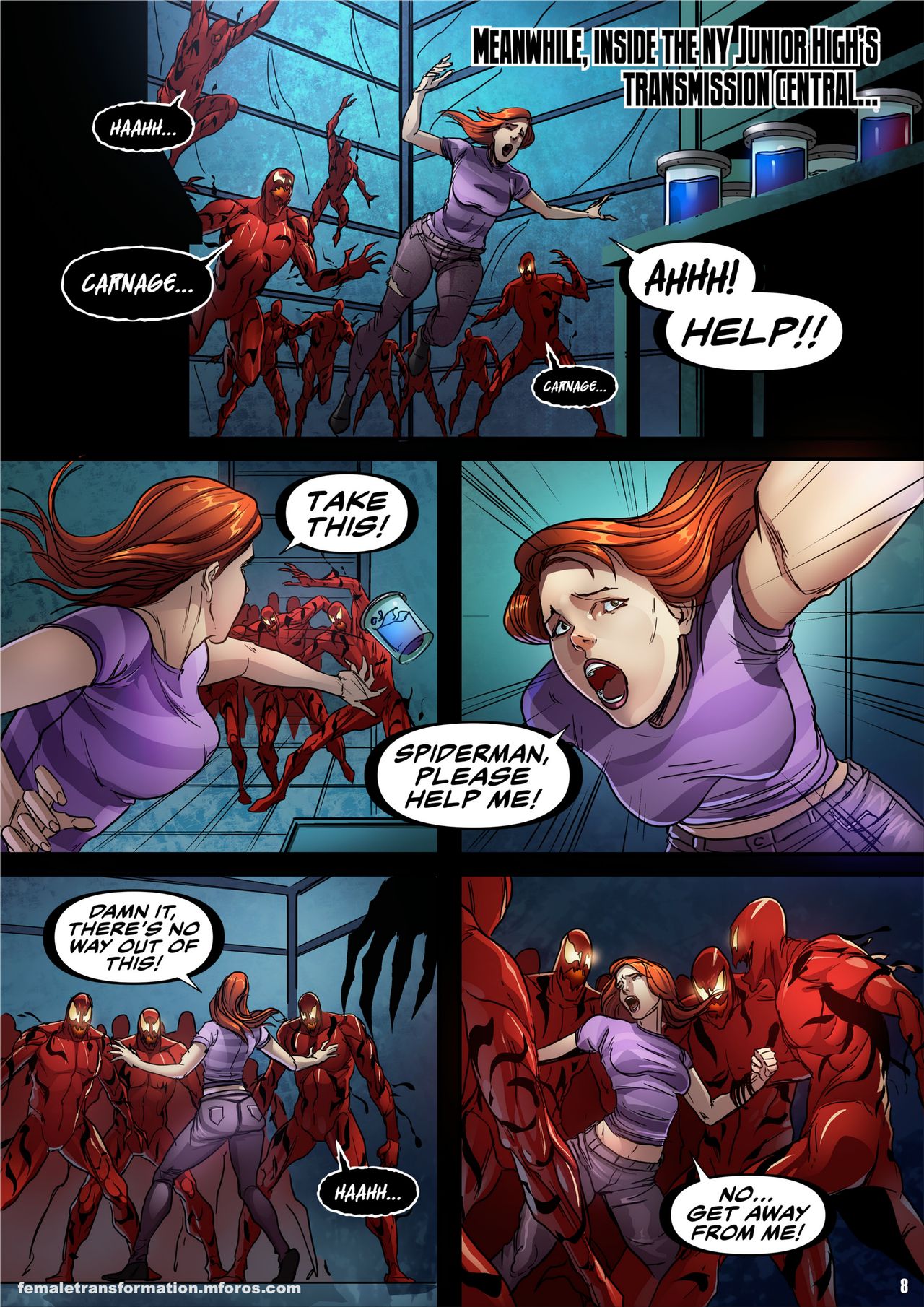 Symbiote Queen 1-2 page 10 full