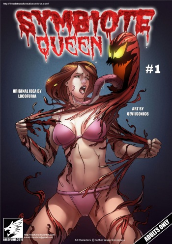 Symbiote Queen 1-2 cover