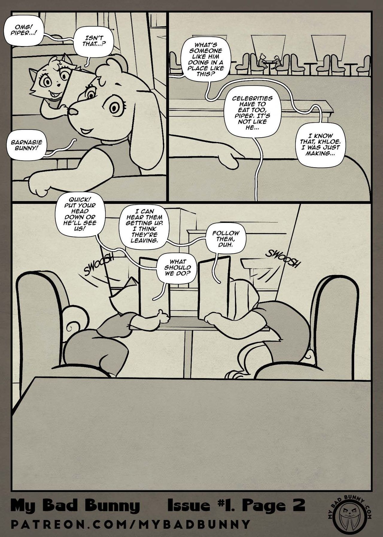 My Bad Bunny issue #1 page 2 full