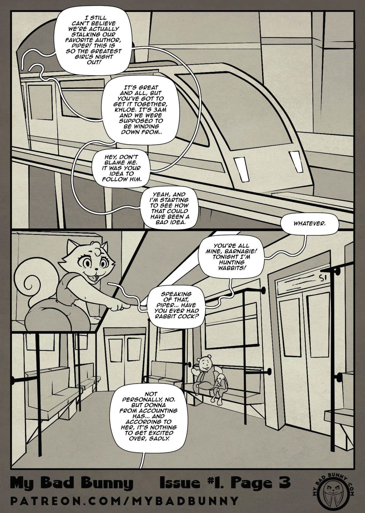 My Bad Bunny issue #1 page 3 full