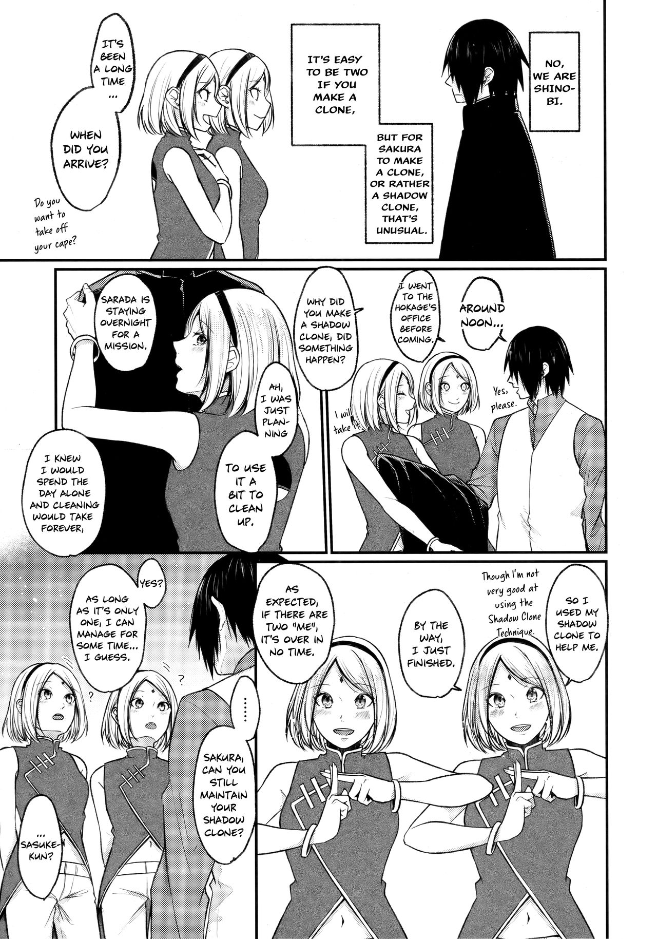 Let's play KAGE BUNSHIN! page 5 full