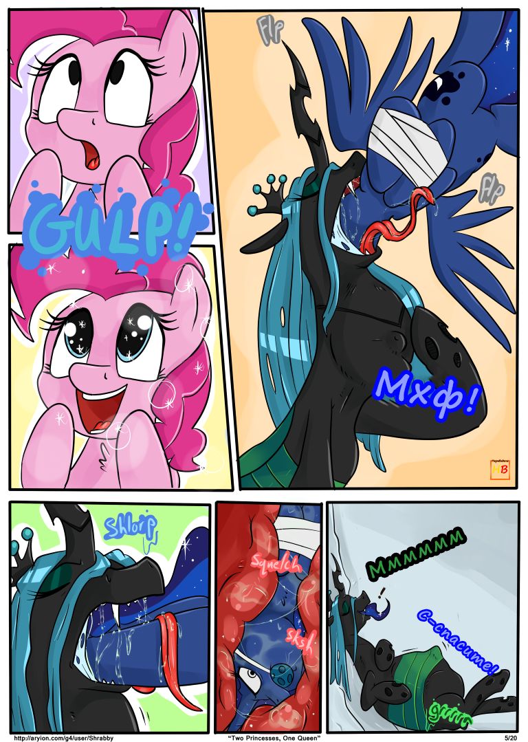 Two Princesses, One Queen page 5 full