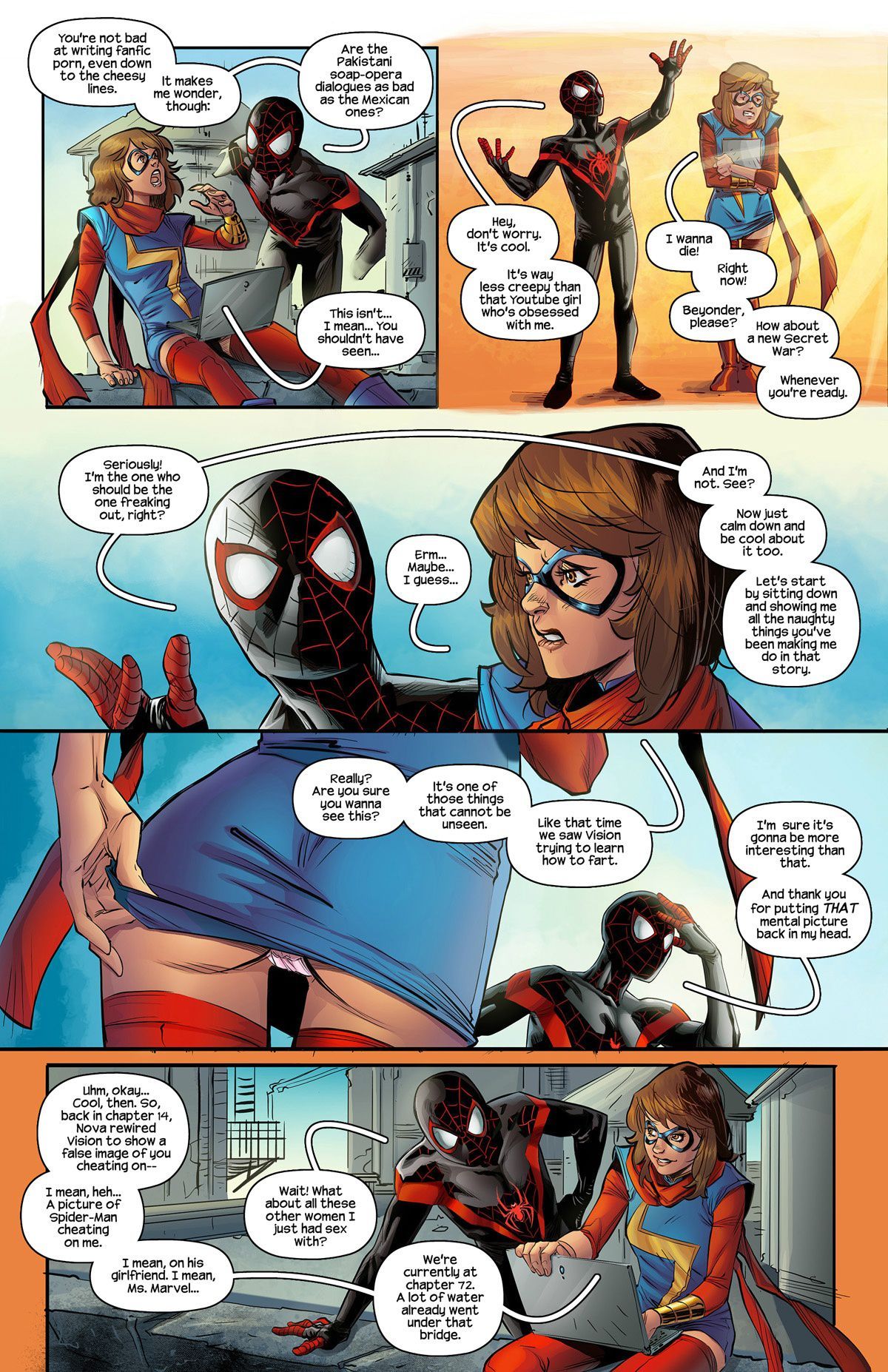 - Ms.Marvel/Spiderman 1 page 4 full