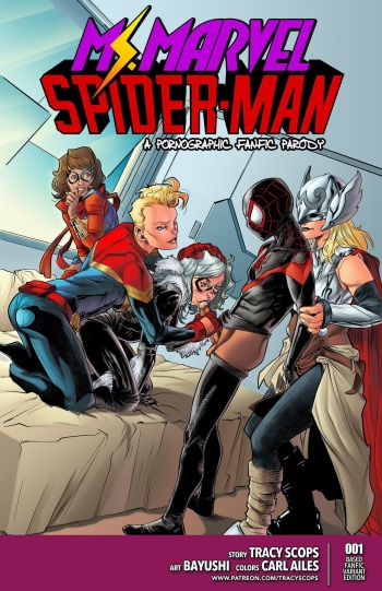 - Ms.Marvel/Spiderman 1 cover
