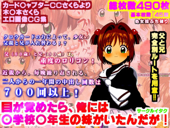 Me ga Sametara, Ore ni wa Shougaku 4-nensei no Imouto ga Itan da ga! cover
