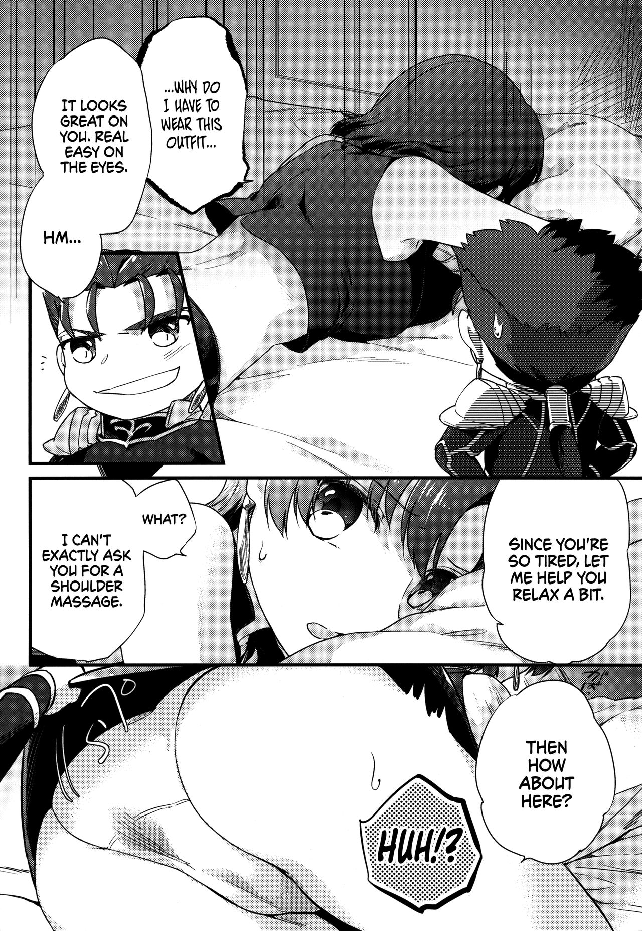 Chiisai Lancer ga Bazett-san node Ookiku Naru | Little Lancer turns huge because of Bazett-san page 4 full