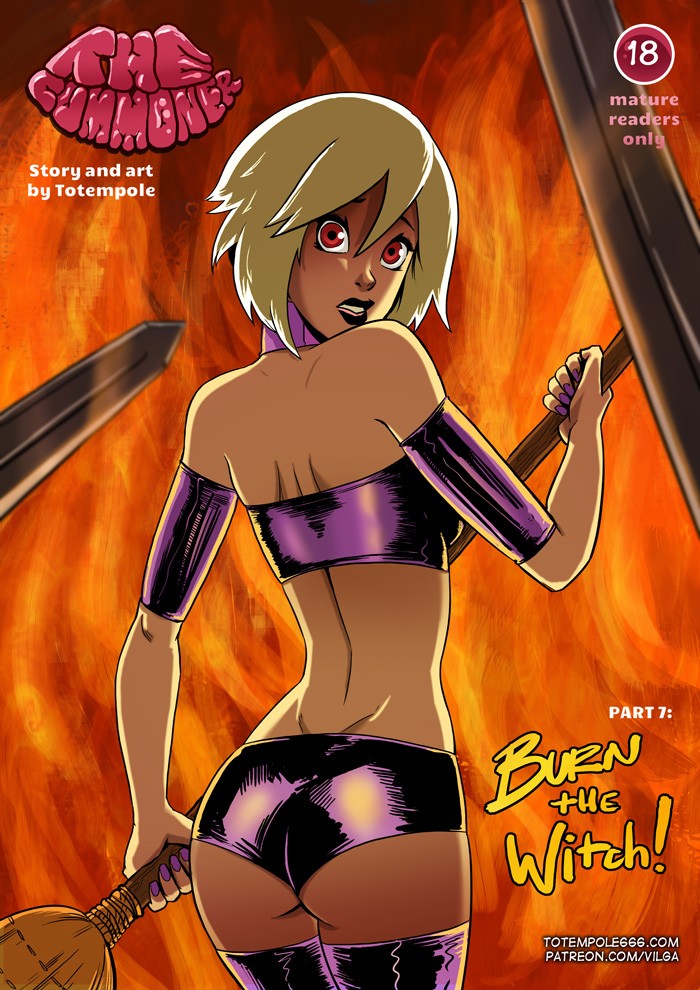The Cummoner 7 - burn the witch - page 1 full