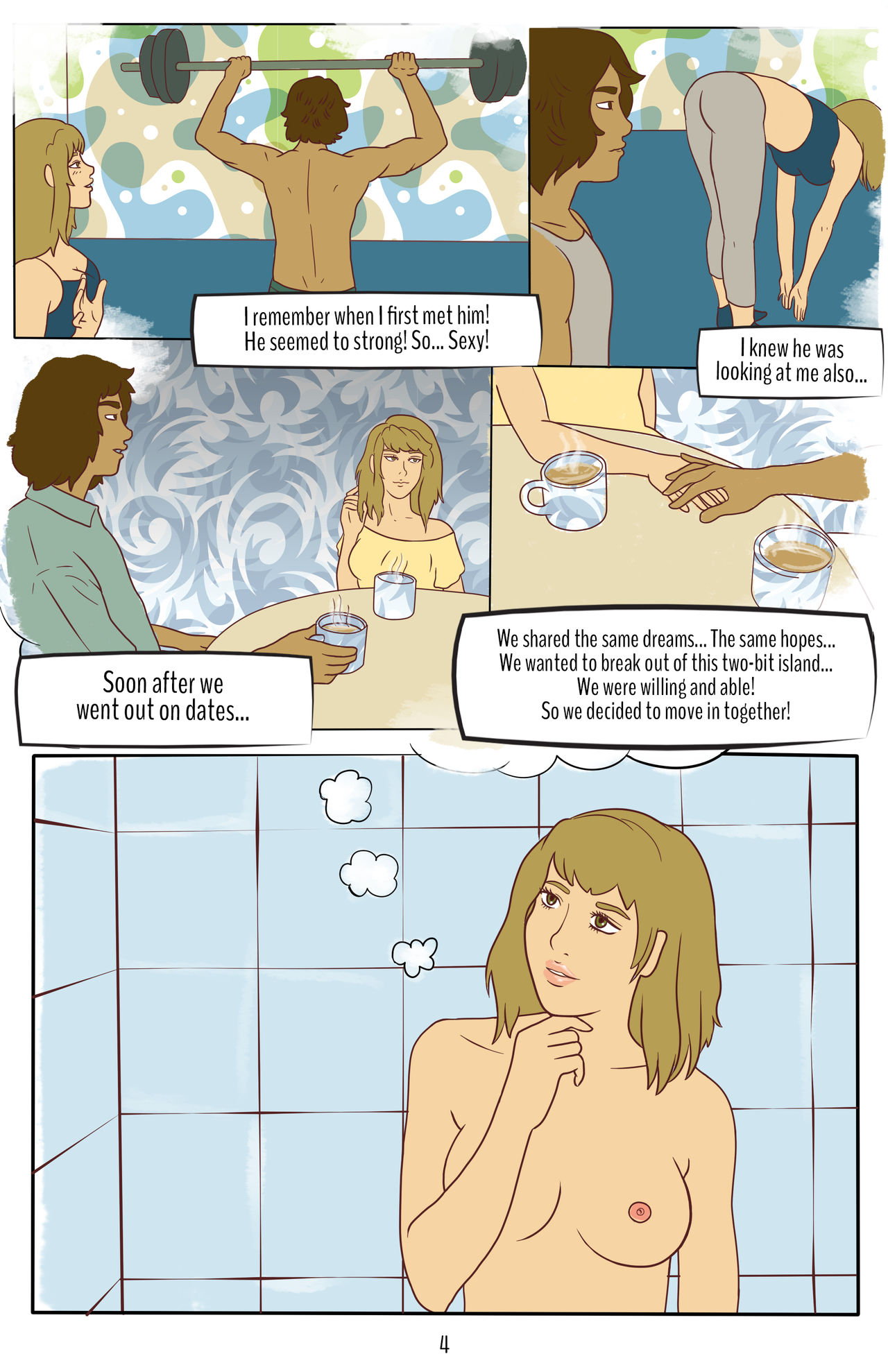 Joyce &amp; John - The Amazing Shrinking Man page 6 full