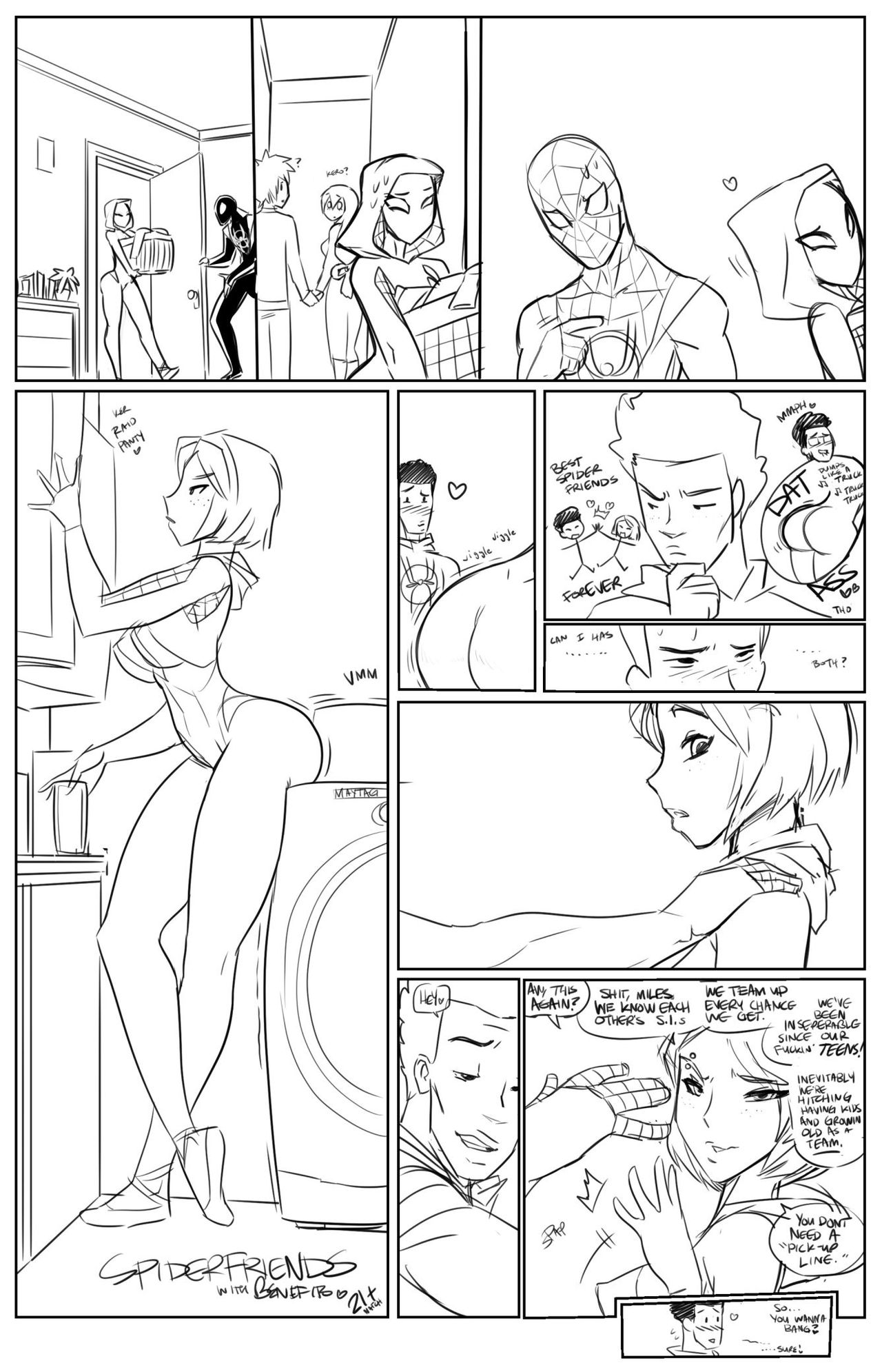 Spiderfriends With Benefits page 9 full