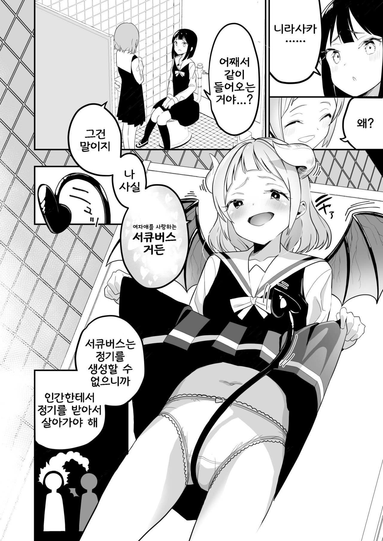 Succubus no Yuri na Hanashi | 서큐버스 백합 이야기 page 5 full